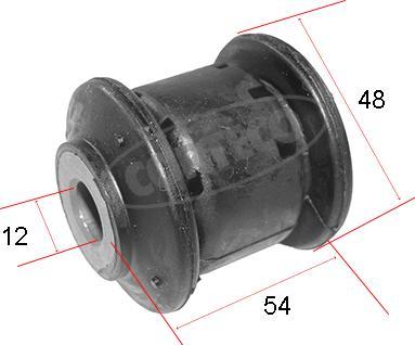 Corteco 80005079 - Сайлентблок, рычаг подвески колеса unicars.by