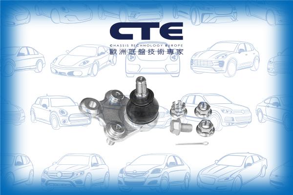 CTE CBJ01011A - Шаровая опора, несущий / направляющий шарнир unicars.by