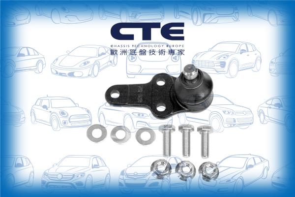 CTE CBJ03004A - Шаровая опора, несущий / направляющий шарнир unicars.by