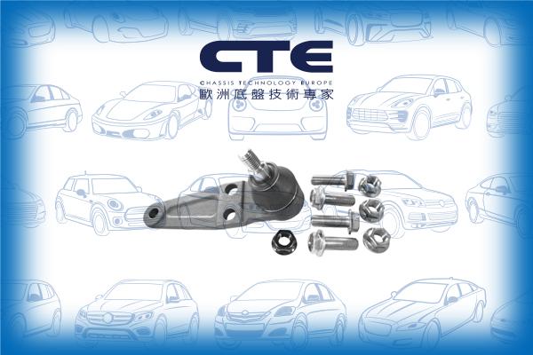 CTE CBJ17001A - Шаровая опора, несущий / направляющий шарнир unicars.by