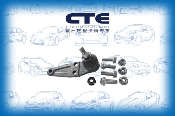 CTE CBJ17002A - Шаровая опора, несущий / направляющий шарнир unicars.by