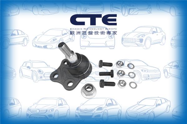 CTE CBJ17010A - Шаровая опора, несущий / направляющий шарнир unicars.by