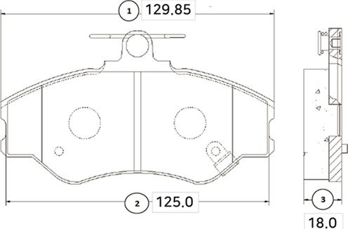 CTR GK0473 - Тормозные колодки, дисковые, комплект unicars.by