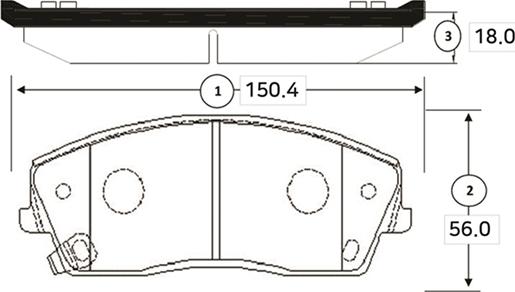 CTR GK0099 - Тормозные колодки, дисковые, комплект unicars.by