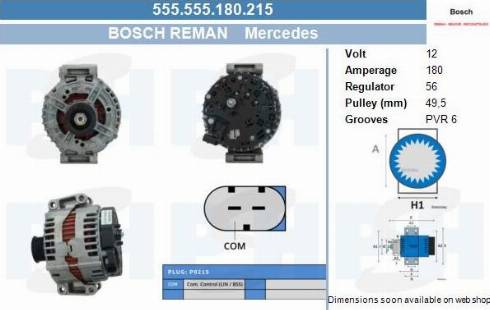 PSH 555.555.180.215 - Генератор unicars.by