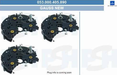 PSH 053.000.405.890 - Выпрямитель, диодный мост, генератор unicars.by