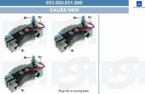 PSH 053.000.651.890 - Выпрямитель, диодный мост, генератор unicars.by