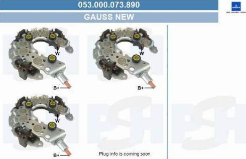 PSH 053.000.073.890 - Выпрямитель, диодный мост, генератор unicars.by