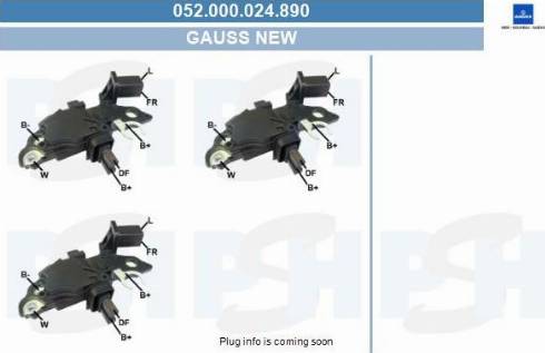 PSH 052.000.024.890 - Регулятор напряжения, генератор unicars.by