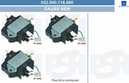 PSH 052.000.118.890 - Регулятор напряжения, генератор unicars.by