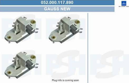 PSH 052.000.117.890 - Регулятор напряжения, генератор unicars.by