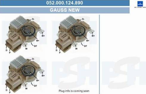 PSH 052.000.124.890 - Регулятор напряжения, генератор unicars.by