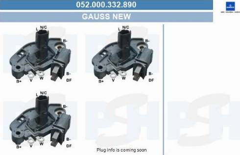 PSH 052.000.332.890 - Регулятор напряжения, генератор unicars.by