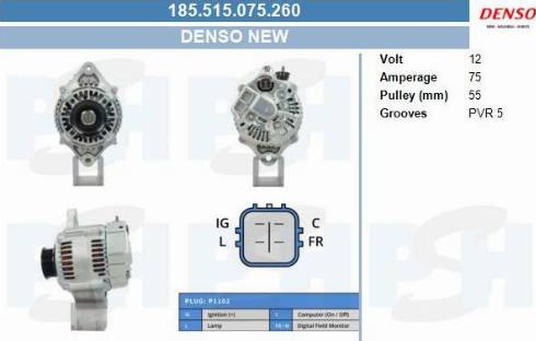 PSH 185.515.075.260 - Генератор unicars.by