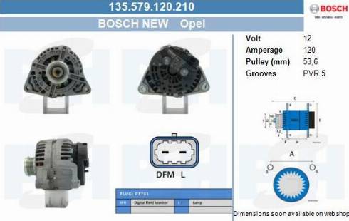 PSH 135.579.120.210 - Генератор unicars.by