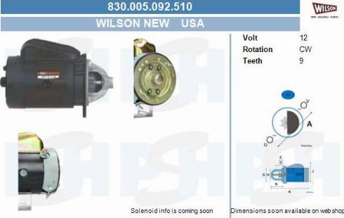 PSH 830.005.092.510 - Стартер unicars.by