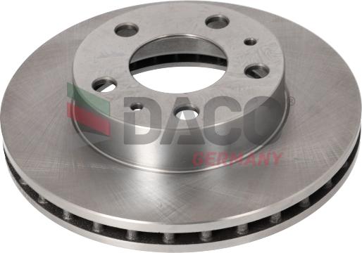 DACO Germany 600605 - Тормозной диск unicars.by