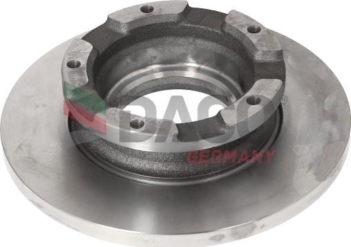 DACO Germany 601022 - Тормозной диск unicars.by