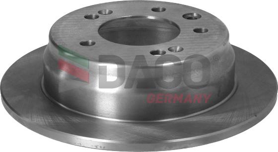 DACO Germany 603541 - Тормозной диск unicars.by