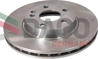 DACO Germany 603316 - Тормозной диск unicars.by