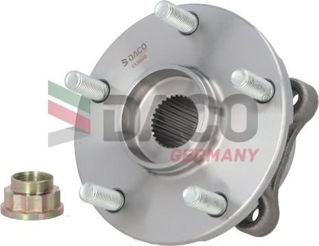 DACO Germany 113900 - Комплект подшипника ступицы колеса unicars.by