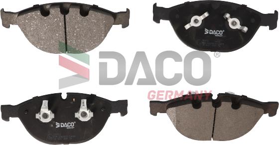 DACO Germany 320311 - Тормозные колодки, дисковые, комплект unicars.by