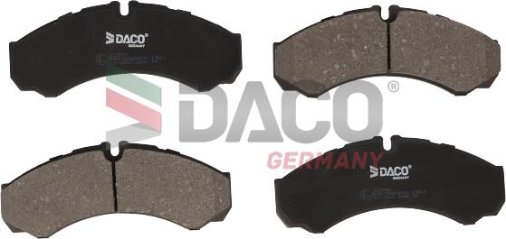 DACO Germany 323031 - Тормозные колодки, дисковые, комплект unicars.by