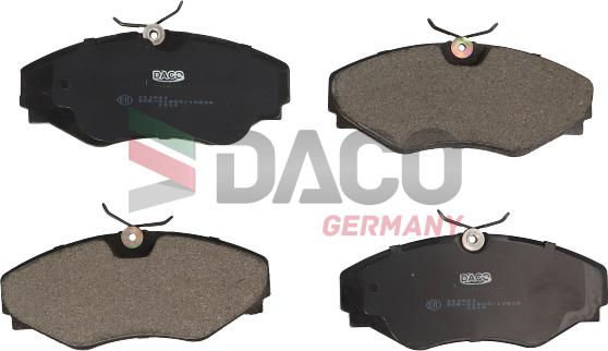 DACO Germany 323023 - Тормозные колодки, дисковые, комплект unicars.by