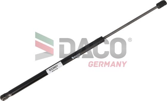 DACO Germany SG2601 - Газовая пружина, упор unicars.by