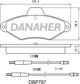 HELLA 530032843 - Тормозные колодки, дисковые, комплект unicars.by