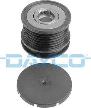 Dayco ALP2337 - Шкив генератора, муфта unicars.by