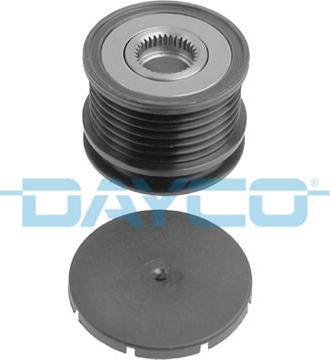 Dayco ALP2325 - Шкив генератора, муфта unicars.by