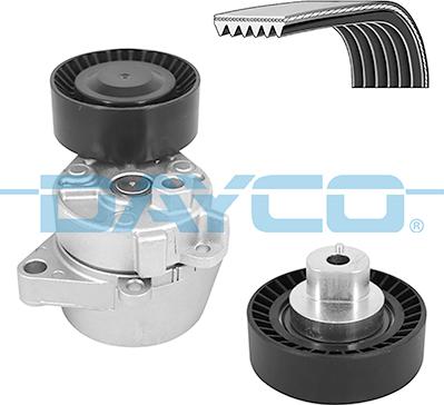 Dayco KPV907 - Поликлиновый ременный комплект unicars.by