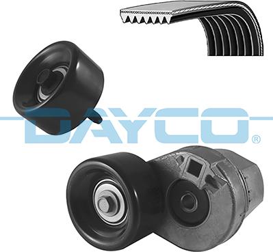 Dayco KPV406 - Поликлиновый ременный комплект unicars.by