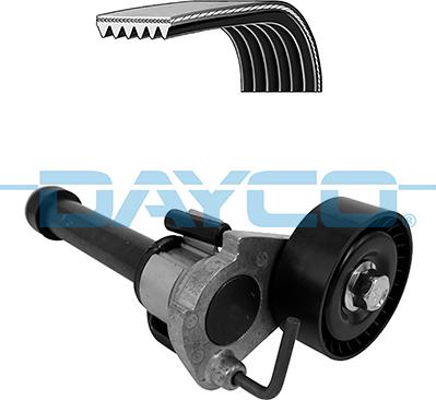 Dayco KPV435 - Поликлиновый ременный комплект unicars.by