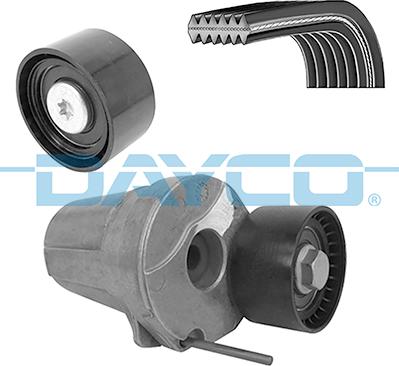 Dayco KPV428 - Поликлиновый ременный комплект unicars.by