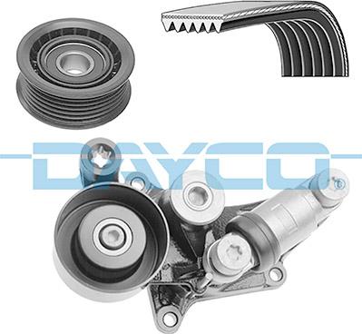 Dayco KPV543 - Поликлиновый ременный комплект unicars.by