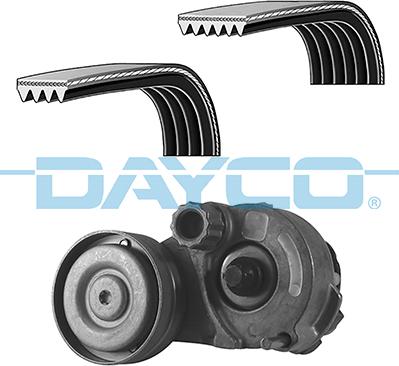 Dayco KPV502 - Поликлиновый ременный комплект unicars.by