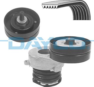 Dayco KPV606 - Поликлиновый ременный комплект unicars.by