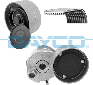 Dayco KPV059HD - Поликлиновый ременный комплект unicars.by