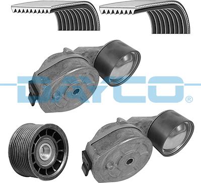 Dayco KPV144HD - Поликлиновый ременный комплект unicars.by