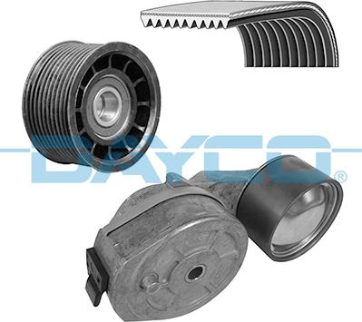 Dayco KPV133HD - Поликлиновый ременный комплект unicars.by