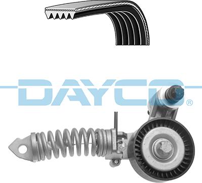 Dayco KPV576 - Поликлиновый ременный комплект unicars.by