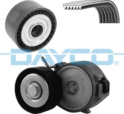 Dayco KPV242 - Поликлиновый ременный комплект unicars.by