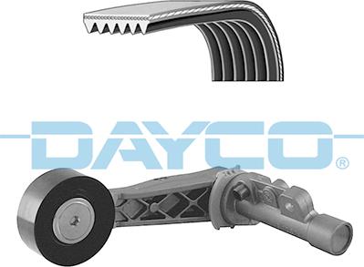 Dayco KPV222 - Поликлиновый ременный комплект unicars.by