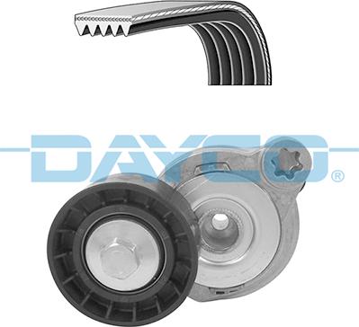 Dayco KPV279 - Поликлиновый ременный комплект unicars.by