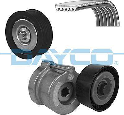 Dayco KPV793 - Поликлиновый ременный комплект unicars.by