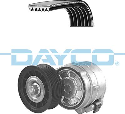 Dayco KPV745 - Поликлиновый ременный комплект unicars.by