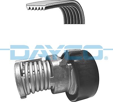 Dayco KPV715 - Поликлиновый ременный комплект unicars.by