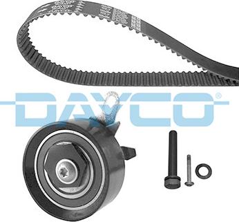 Dayco KTB567 - Комплект зубчатого ремня ГРМ unicars.by